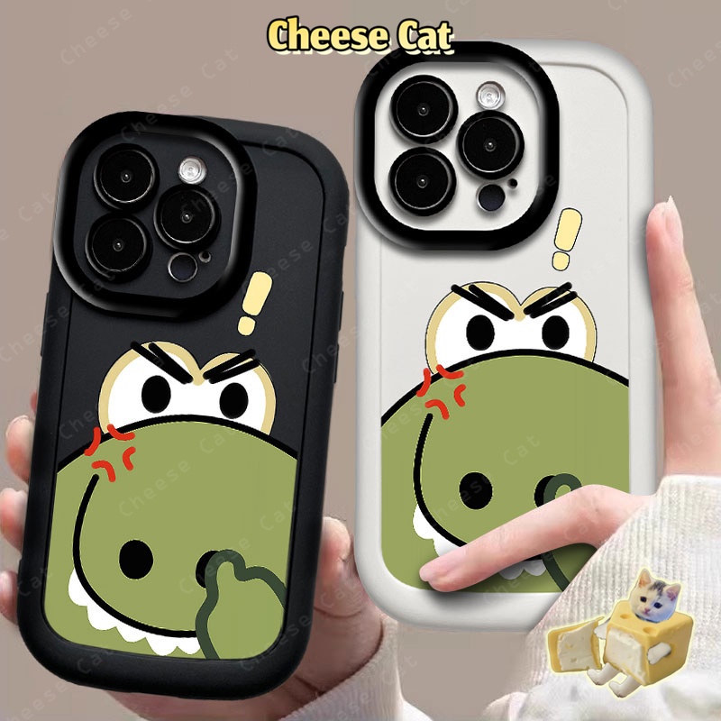 Ốp lưng iPhone hình dấu hỏi cá sấu ngộ nghĩnh cho iPhone 14 13 12 11 15 16 17 Pro Max/Plus/Air Xs Max XR 7Plus