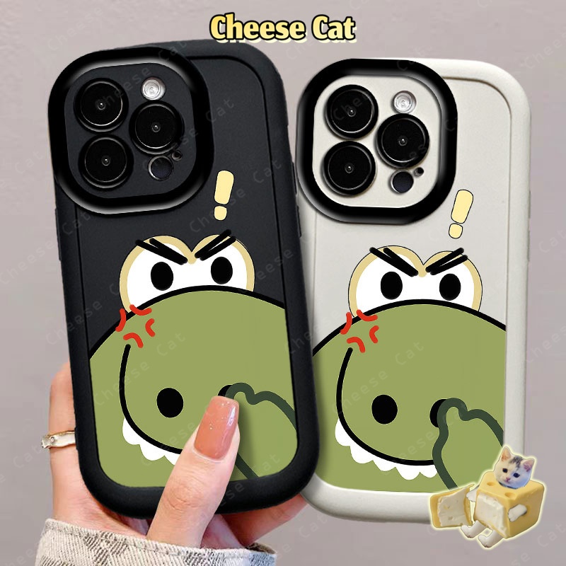 Ốp lưng iPhone hình dấu hỏi cá sấu ngộ nghĩnh cho iPhone 14 13 12 11 15 16 17 Pro Max/Plus/Air Xs Max XR 7Plus