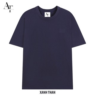 Áo Phông Trơn Nam Cổ Tròn HS HOÀNG SỰ GROUP Chất Vải Cotton Hai Chiều Thoáng Mát Co Giãn Nhẹ  AT01