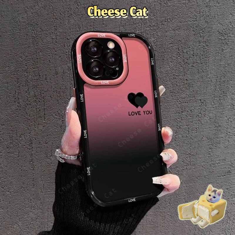 Ốp điện thoại hình mặt cười chuyển màu tím gradient cho iPhone 14 13 12 11 15 16 17 Pro Max/Plus/Air Xs Max XR 7 Plus