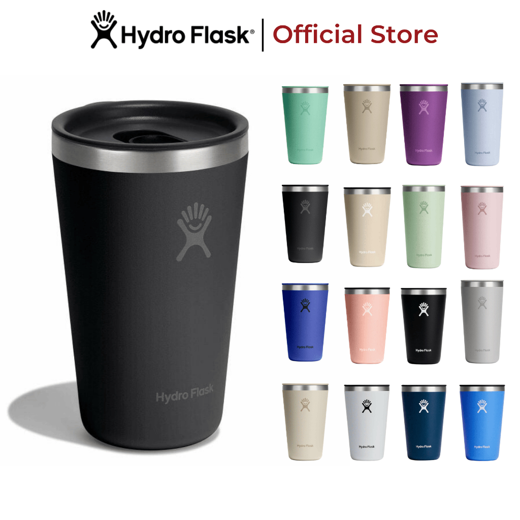 Ly giữ nhiệt Hydro Flask 473ml Around Tumbler Press-in Lid 16 oz chính hãng, giữ nhiệt tốt, an toàn