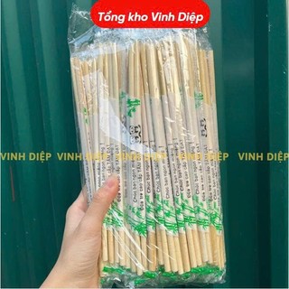 100 đôi đũa Gấu trúc dùng 1 lần có bọc hàng đẹp