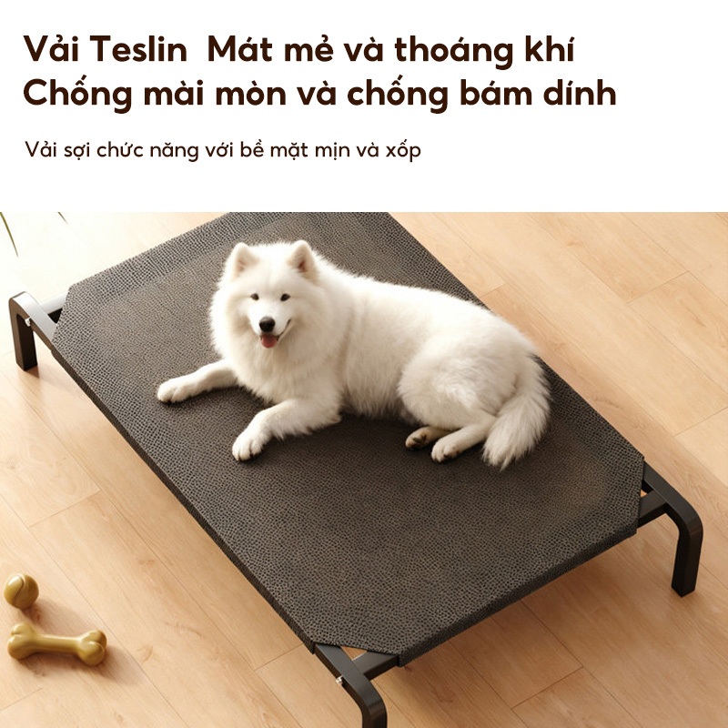 Võng cho thú cưng cỡ lớn, giường cho chó có thể giặt được, giường cho chó chống ẩm.