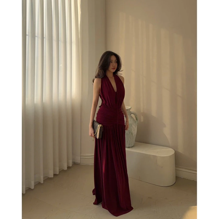 VBS - MUSE DRESS - Đầm maxi đi tiệc , Đầm Maxi quyến rũ đi tiẫ