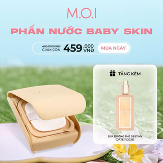 [Tặng Sữa Tắm] Phấn nước Baby skin MOI Cosmetics Hồ Ngọc Hà