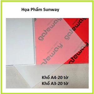 Giấy Scan Trong A3/A4 (Xấp 20 tờ) định lượng 53gsm