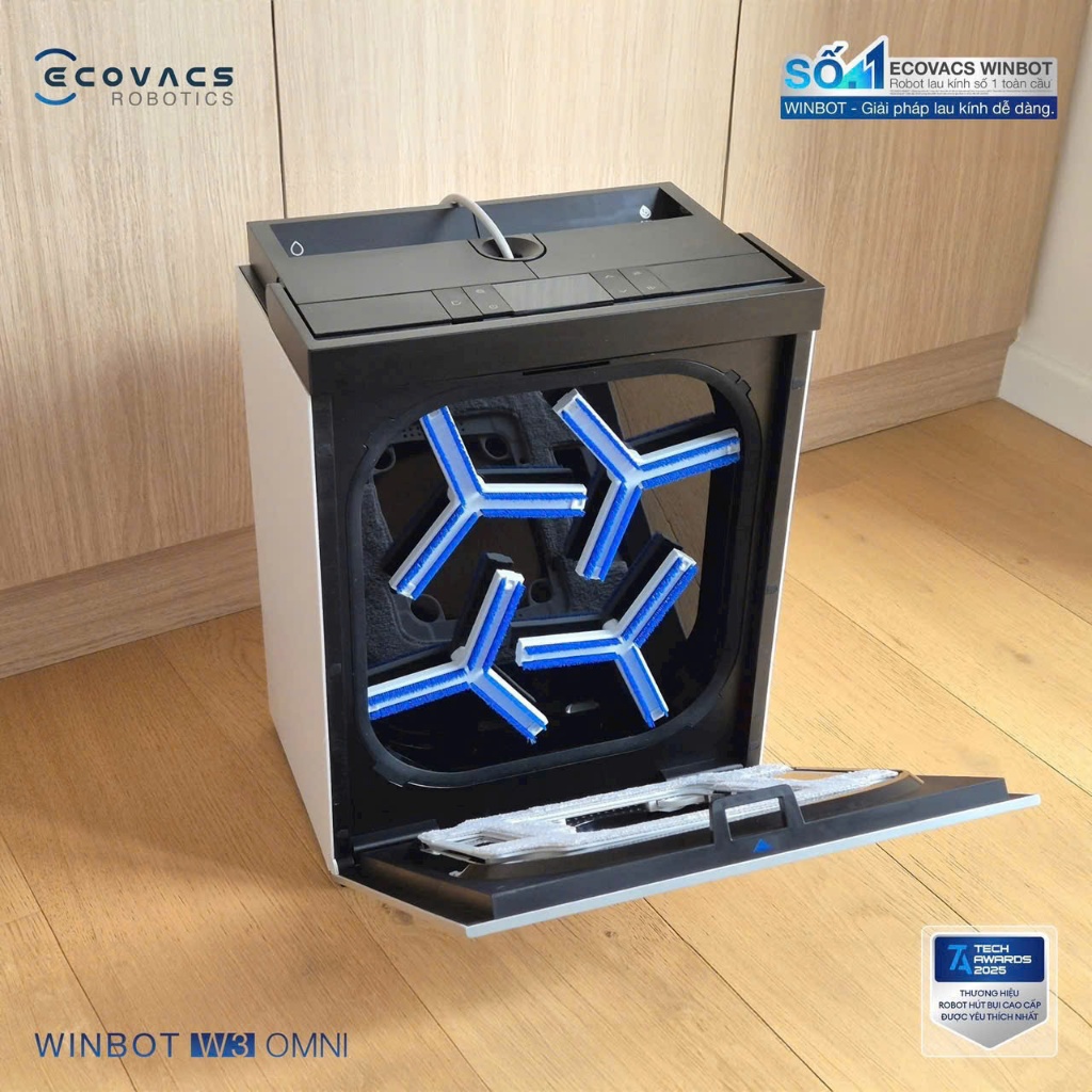 Robot Lau Kính Thông Minh Ecovacs Winbot W3 Omni - Hàng Chính Hãng - Bảo  hành 12 tháng | Shopee Việt Nam