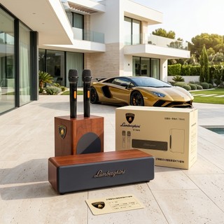 Loa Karaoke AI Lamborghini Topi M9 - kèm 2 mic, công suất 60W, chạy Android