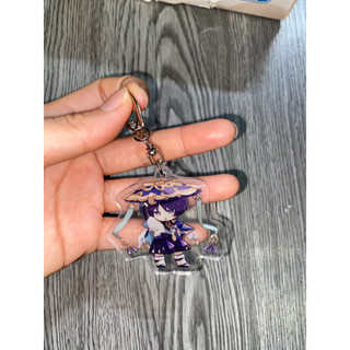 [SẴN - 3 mẫu] Móc khóa Wanderer / Hutao Genshin Impact | Mô hình standee in ảnh game ver chibi siêu cưng / Scaramouche