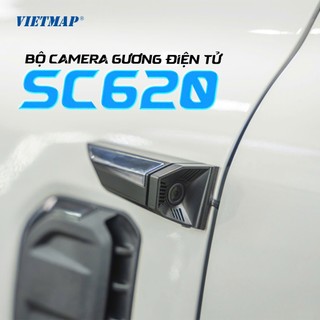 Camera hành trình 2 bên hông - VIETMAP SC620 Full HD, chống nước IP68, màn hình kèm cảm ứng 5inch