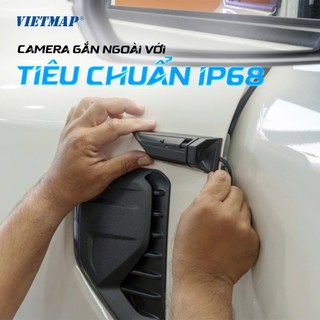 Camera hành trình 2 bên hông - VIETMAP SC620 Full HD, chống nước IP68, màn hình kèm cảm ứng 5inch