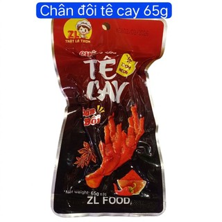 [Combo 5 Gói] Chân Gà Các loại  - Chân đôi 58g,Tê Cay 65g, Rút Xương 29g.. Tap Food, ZL Food, Cửu Ca Food