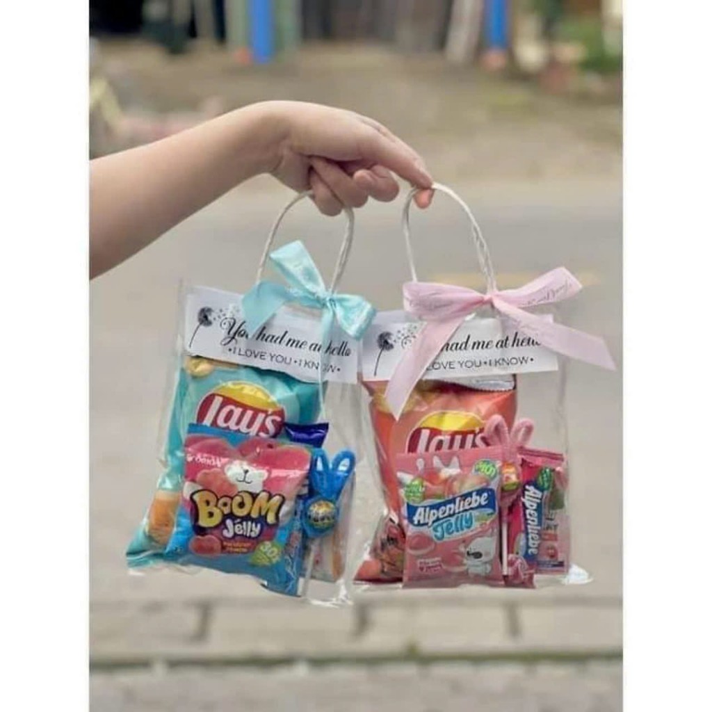( Sỉ 100) Túi đựng bánh kẹo, quà tặng. Kích thước 25x30 cm