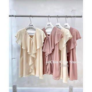 [ẢNH THẬT] VÁY SUÔNG VOAN TƠ BÈO BUỘC CỔ VSVTBB