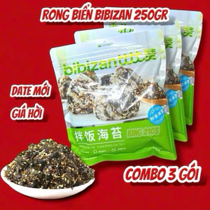 Rong Biển Rắc Cơm Bibizan - Giòn Tan, Đậm Vị, Tiện Lợi Cho Bé & Cả Gia Đình