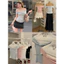 WGWE | Áo thun trễ vai dáng ôm croptop, style Hàn – W9182#