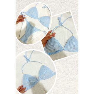 Set đồ lót sọc mini tone màu pastel - hàng handmade by MiMiHouse