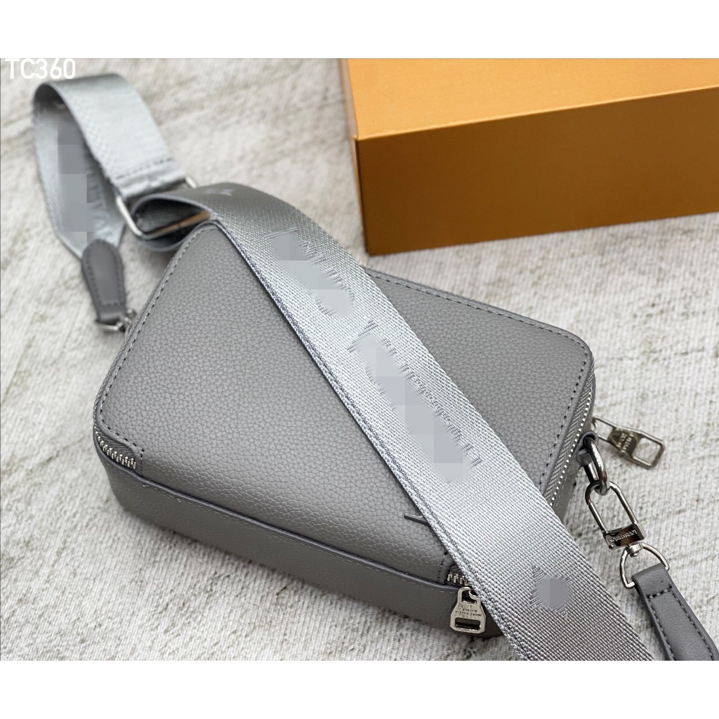 Túi Đeo Chéo Nam Nữ Eo Vỳ Monogram Cao Cấp, Túi Đeo Eo Unisex Thời Trang, Ngăn Chứa Rộng, Đeo Thoải Mái, Full Box