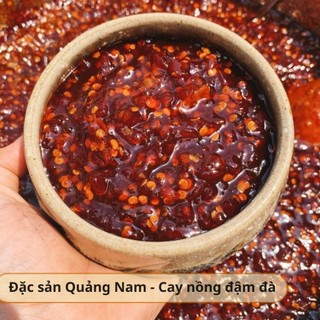 [500GR] Tương Ớt Rim Hồn Quảng - Cay Ngọt, Thơm Bùi, Dùng Ăn Liền & Chấm Ăn Kèm