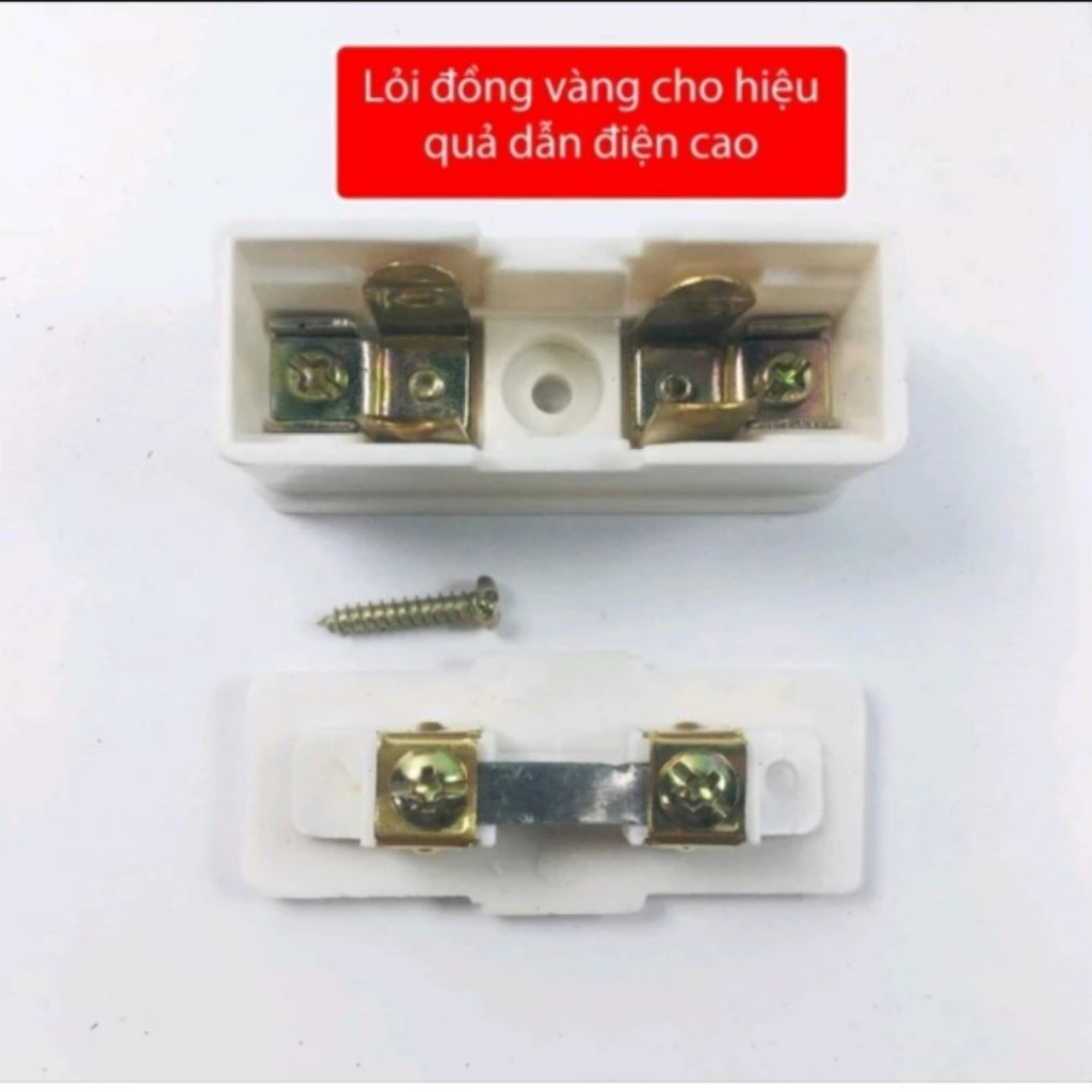 COMBO 2 Cầu Chì Điện 10A Có Hộp Nhựa Chịu Nhiệt – Hộp Cầu Chì Nối Dây An Toàn Chống Cháy Dùng Cho Thiết Bị Điện Gia Dụng