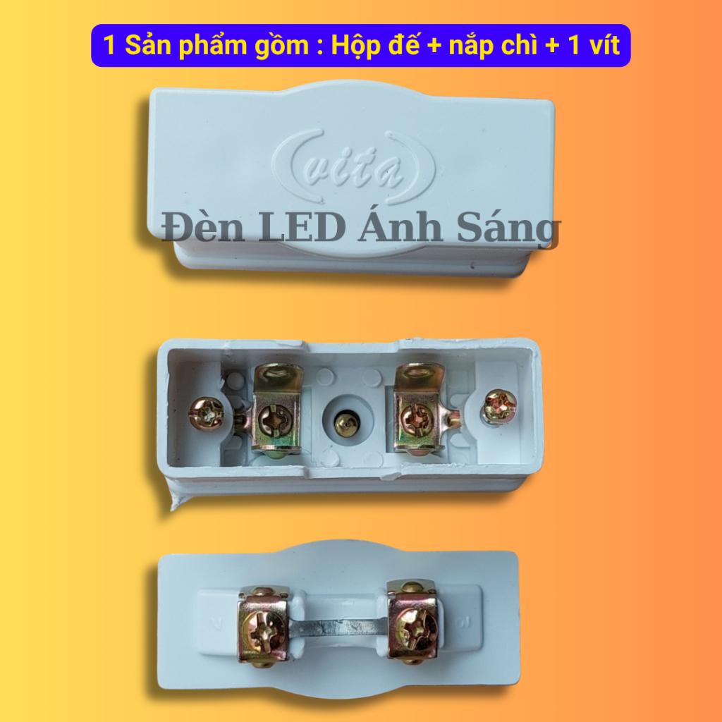 COMBO 2 Cầu Chì Điện 10A Có Hộp Nhựa Chịu Nhiệt – Hộp Cầu Chì Nối Dây An Toàn Chống Cháy Dùng Cho Thiết Bị Điện Gia Dụng