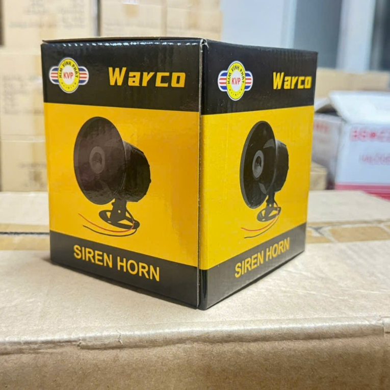 Còi Chóa Chóa/ Còi Hú Chống Trộm/ Còi Báo Cháy/ Còi Báo Động 12-24V 110DB WARCO - Hàng Xịn