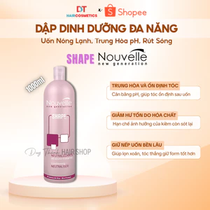 Dập Uốn Tóc Đa Năng Nouvelle Neutraliser 1000ml – Cho Uốn Nóng, Uốn Lạnh, Rút Sóng, Trung Hòa ph.
