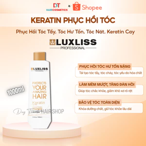 Keratin LUXLISS Phục Hồi Tóc Chính Hãng 1000ml – Keratin Cay Phục Hồi Tóc Hư Tổn, Tóc Nát.
