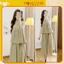 Set Váy chất thô nữ phong cách Hàn Quốc siêu xinh sẵn hàng kèm video, Set Đồ Bộ Tiểu Thư