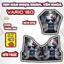 Bộ Tem Nhựa Nhám VARIO 160 Mẫu HELOKITTY - Thiết Kế Tinh Tế, Tạo Điểm Nhấn Sang Trọng Cho Xe.