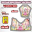Bộ Tem Nhựa Nhám VARIO 160 Mẫu HELOKITTY - Thiết Kế Tinh Tế, Tạo Điểm Nhấn Sang Trọng Cho Xe.