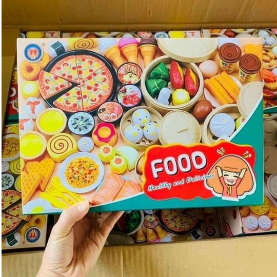 Bộ đồ chơi nấu ăn 88 chi tiết bằng nhựa cao cấp cho bé phát triển tư duy sáng tạo