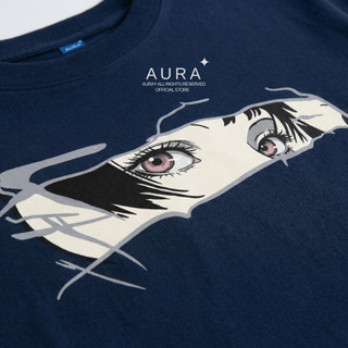 Áo thun Aura✦ EYES Oversized Tee 100% Cotton Unisex T-shirt
