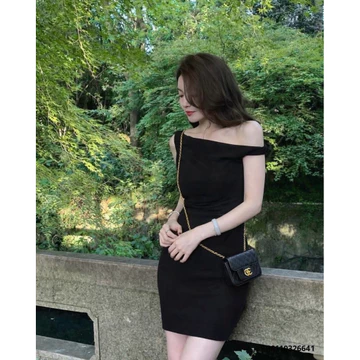 đầm body nữ xinh sang thanh lịch đầm body trễ vai tôn dáng đầm body dáng ngắm mẫu mới nhất đầm dự tiệc đi chơi sang .