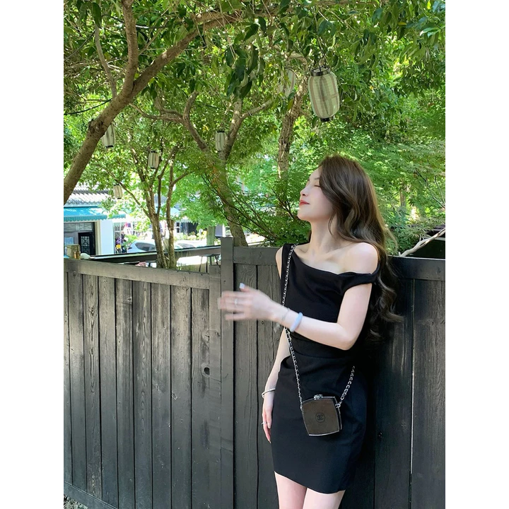đầm body nữ xinh sang thanh lịch đầm body trễ vai tôn dáng đầm body dáng ngắm mẫu mới nhất đầm dự tiệc đi chơi sang .