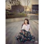 Set áo croptop ren bo chun chân váy maxi hoa Đoàn Thương