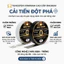 TUNGSTEN TRẮNG Vonfram Cuộn Băng Dán căn chỉnh trọng lượng vợt PICKLEBALL, TENIS, GOLF 🏆
