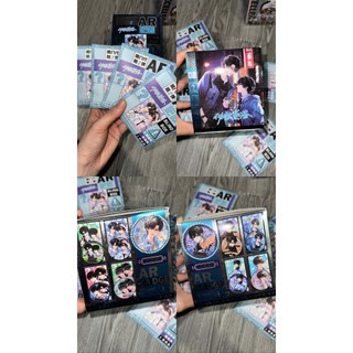 [SẴN-4 MẪU] new Combo nhân phẩm Ngụy trang học tra / huy hiệu 75mm và thẻ flash và trong fullbox blindbox BL Triêu Du