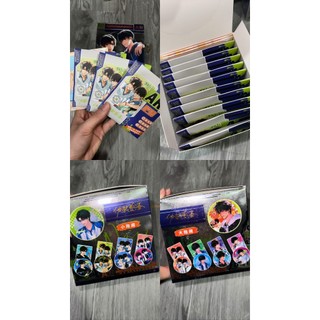 [SẴN-4 MẪU] new Combo nhân phẩm Ngụy trang học tra / huy hiệu 75mm và thẻ flash và trong fullbox blindbox BL Triêu Du