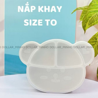 Nắp kiêm đĩa ăn, BPA FREE an toàn Dollar Minho
