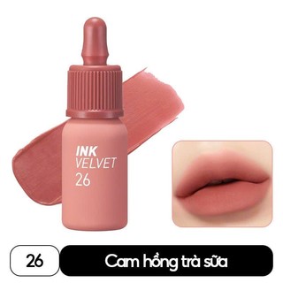 (hàng sẵn)Son Kem Lì PERIPERA Ink Velvet -date 29