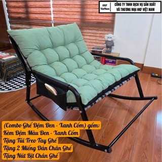 Ghế Bập Bênh 2 người HKF Việt Nam - Ghế Lười Đôi - Đọc Sách - Xem Phim