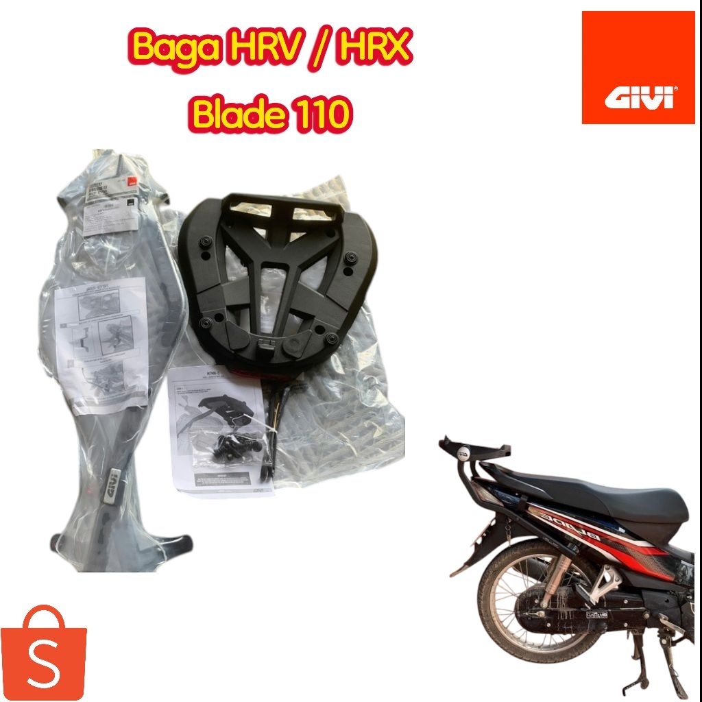 Baga Givi HRV cho xe Wave Blade