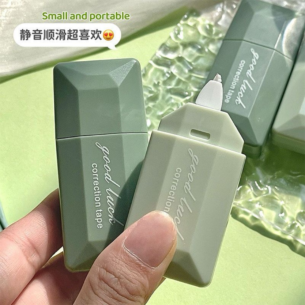 [Set 5 Cái] Bút Xoá rộng 5mm Original – Băng Xóa Khô Nhanh, Che Phủ Tốt, Thiết Kế Hoa Vintage Dễ Thương