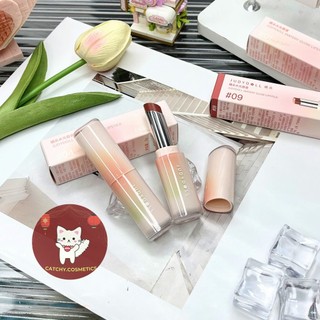 [JUDYDOLL] Son Dưỡng Có Màu Judydoll Dạng Thỏi Vỏ Hồng Pastel, Watery Glow Lipstick, 3g