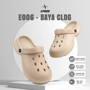 Dép Lười EPORO – EVA Siêu Nhẹ, Đế Cao Tôn Dáng, Chống Trơn Trượt, Quai Hậu Linh Hoạt E006