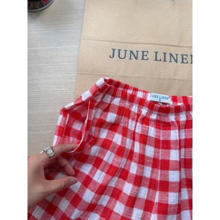 Quần đùi nữ Xô Muslin cao cấp, có túi. JUNE LINEN Q15