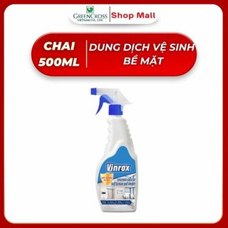Dung Dịch Xịt Diệt Khuẩn VinRox 500ml  – Khử Mùi, Vệ Sinh Bề Mặt Hiệu Quả