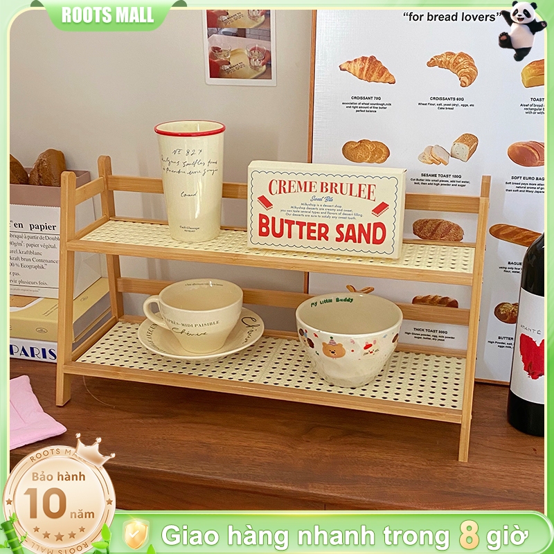 Kệ Để Bàn Đa Năng Ngăn Đựng Đồ Dùng Học Tập, Văn Phòng Mỹ Phẩm Thiết Kế Nhỏ Gọn Tiết Kiệm Diện Tích