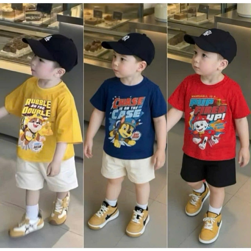 SÉT ĐỒ MÙA HÈ CHO BÉ - BỘ QUẦN ÁO TRẺ EM PHONG CÁCH MỚI HIỆN ĐẠI , TRẺ TRUNG NẶNG ĐỘNG CHO BÉ